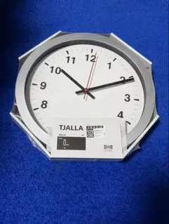 《新品未使用》IKEA TJALLA 掛時計 28cm