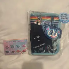 【店頭完売・限定品】エンジェルブルー シール帳 オリンピア デニムバインダー