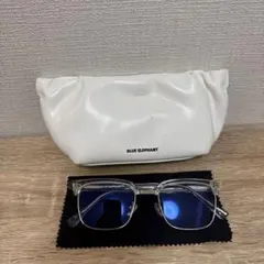限定価格‼️BLUE ELEPHANT クリアフレーム メガネ