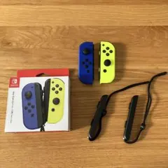 スイッチ　Joy-Con ジョイコン　ブルー、ネオンイエロー　極美品
