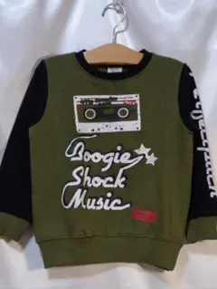 ＜№1404＞(110cm)☆★☆BOOGIE SHOCK☆あったかトレーナー！