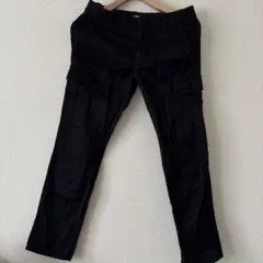 SPICK AND SPAN ブラックカーゴパンツ 34