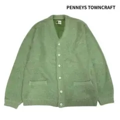 希少美品！70s タウンクラフト　ビンテージアクリルカーディガンjcpenney 10％OFFクーポン対象TOWN CRAFT（タウンクラフト