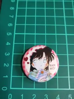 名探偵コナン　毛利蘭　緋色の弾丸　書店フェア　缶バッジ