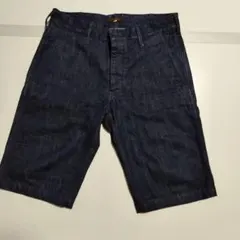 フルカウント　濃紺インディゴ　デニム　ショートパンツ　有限会社時代のサムネイル