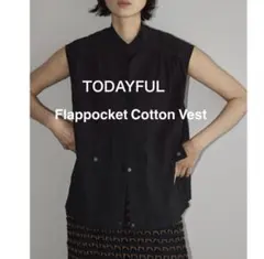 todayful Flappocket Cotton Vestのサムネイル