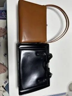 昭和のハンドバッグ2点