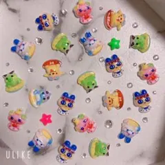 ネイルパーツ★nailたまごっちうきわプール海夏のサムネイル