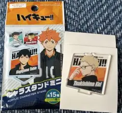 ハイキュー 月島蛍 ダイソー キャラスタンドミニ アクスタ アクリルスタンド