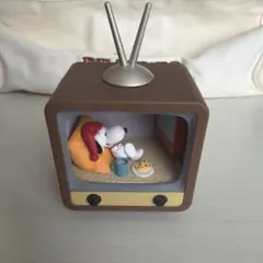 Peanuts スヌーピー テレビ型 フィギュアのサムネイル