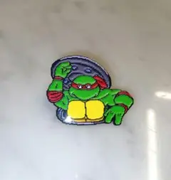ミュータントタートルズ ラファエロ ピンバッジ　TMNT タートルズ