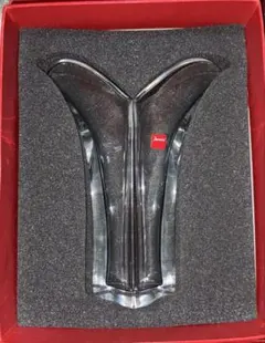 美品】Baccarat バカラ／フラワーベース 花瓶／クリスタルグラス