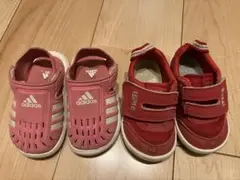 イフミー　スニーカー　13.5 adidas サンダル　13.0