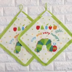 ループ付タオル はらぺこあおむし　2枚セット