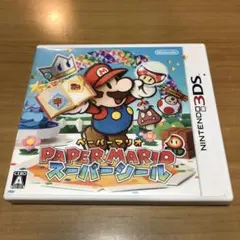 3DS ソフト　ペーパーマリオ スーパーシール　Paper Mario Seal
