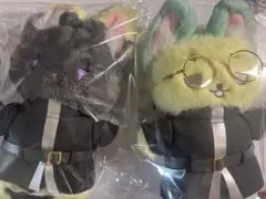 おまけ付き 東京リベンジャーズ モフフサ ぬいぐるみ 灰谷蘭 灰谷竜胆 