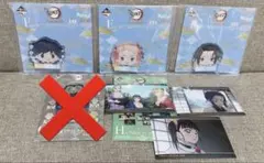 鬼滅の刃 一番くじ 受け継ぐ者 みててねアクリッツマスコット 義勇　錆兎　無惨