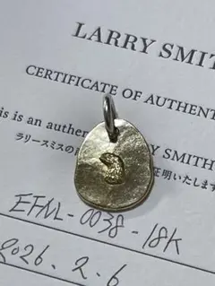 ラリースミスLARRY SMITH 18K ゴールド ネックレス　6.8gのサムネイル