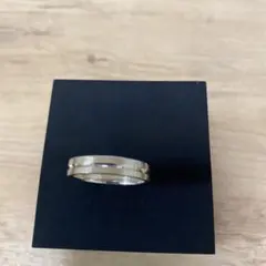 シンプル シルバー ストレートリング15.5号#33