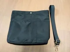 バッグインバッグ ブラック　ショルダーベルト付