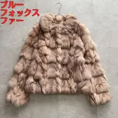美品　epolene　毛皮　ショート丈　Y2K　ブルーフォックスファー100%のサムネイル
