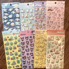 サンリオ　ぷくっとシール　8種類のサムネイル