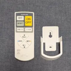 【美品】 KOIZUMI 照明器具用リモコン KRF-TA-10A ホルダー付