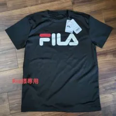 新品 FILA Tシャツ 黒　 メンズ　Lサイズ