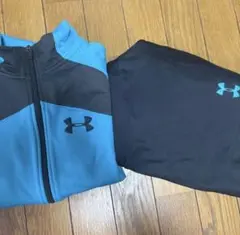 Under Armour ジャージセット 青/黒