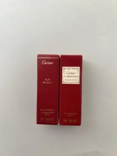 Cartier カルティエ 香水 2ml セット ショッパー オードトワレ - メルカリ
