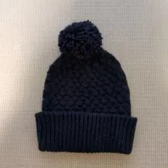 無印良品　ネイビーニット帽　52〜54cm