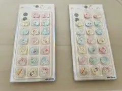 【新品未使用】キラコロ　おはじきシール　だいふくエナガ　シマエナガ