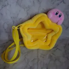 星のカービィ　窓付きショルダーバッグ　ワープスター