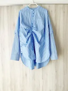 ommo 2WAY TUCK SH ブルー 2026SSのサムネイル