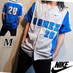 NIKE】ナイキ Lions 西武ライオンズ ベースボールシャツ ゲームシャツ
