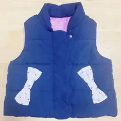 apres les cours リボン ダウン ベスト90