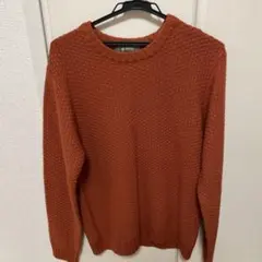 nano UNIVERSE オレンジ ニットセーター