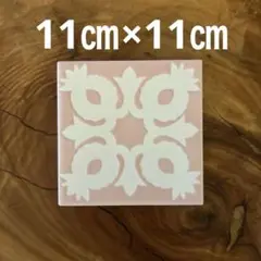 ハワイアンキルトタイル　パイナップル　ハンドメイド