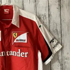 【激レア】PUMA×Ferrari コラボ F1 レーシング ピットクルーシャツ