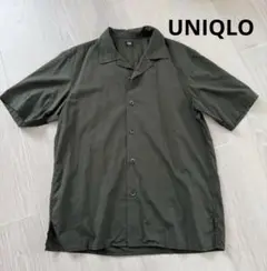 UNIQLO カーキシャツ