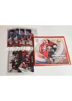 小川智大　バレーボール男子　男子バレー　色紙　ウエハース　箔　サイン　石川祐希