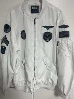 CSG MA-1フライトジャケット XL/TG ホワイト