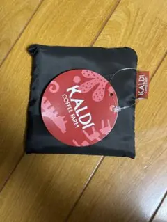 【新品未使用】KALDI　エコバッグ　いきものがたり　グレー　限定　非売品