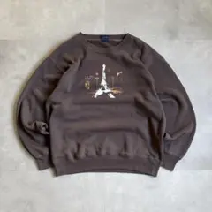 古着 90s アート スウェット シャツ cityboy vintage