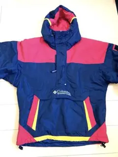【名作】Columbia 90s アノラックパーカー 人気色　M