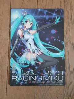 GOODSMILE RACING 2013 レーシングミク イラストボードのサムネイル