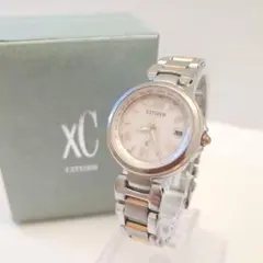 美品✨️CITIZEN　xC シチズン　クロスシー　ピンク　ソーラー　腕時計