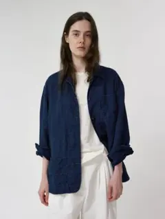 NOTHING WRITTEN Plain linen jacket - メルカリ