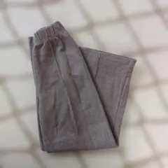 新品未使用ブラウンニットパンツ