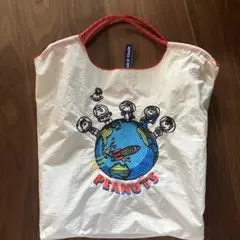 Ball&Chain PEANUTS エコバッグ 宇宙飛行士デザイン
